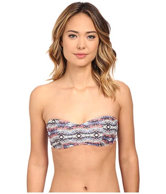 Volcom Wild Yonder Bandeau Top, size Large - Image 1 of 3