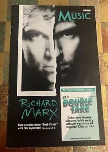 1992 COLUMBIA RECORD TAPE CLUB MAGAZINE Richard Marx MUSIC bOnUs Crd Carey Enya - Picture 1 of 18