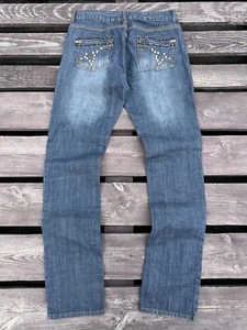 Jeans de mezclilla vintage Y2K de Von Dutch talla 30 - Imagen 1 de 20