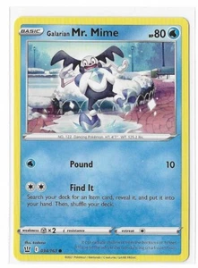 2021 Pokemon Sword & Shield Battle Styles Mr. Mime 034/163 Common - Picture 1 of 2