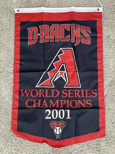 Arizona Diamondbacks 2001 World Series Champions Banner/Flag 2’ x 3’ - Picture 1 of 2
