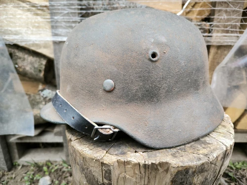 WW2 M40 German Helmet WWII M40 Combat helmet size 66.