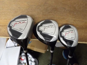 Pinemeadow Pre Wood Set: Driver, 3 Wood, Hybrid Regular Flex Very Nice!! - Picture 1 of 4