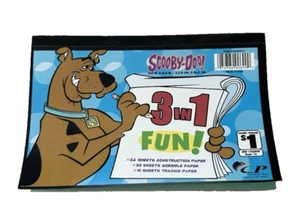 Scooby Doo Carta da Costruzione/Scribble/Tracciamento 9” x 6” 92 Fogli/Confezione - Foto 1 di 3