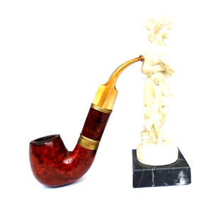 BUTZ CHOQUIN MONTAGNARDE (3) SHANK EXTENSION LARGE BENT BILLIARD ESTATE PIPE - Picture 1 of 12