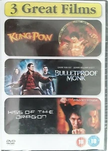 Kung Pow - Enter The Fist/Bulletproof Monk/Kiss Of The Dragon (DVD) - Bild 1 von 1