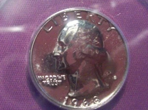 1968-S Washington Quarter-ANACS PF 66 #3 - Picture 1 of 3