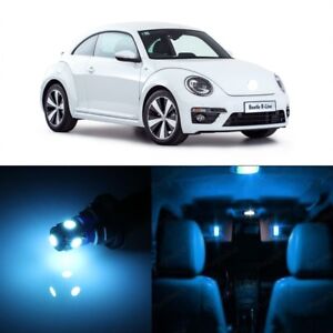 7 x Ice Blue LED Interior Light Kit For 1998 - 2011 Volkswagen VW Beetle + TOOL