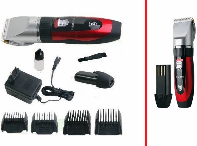 - SENZA MARCA//GENERICO - Kit rasoio elettrico uomo professionale 2 batterie Taglia capelli barba peli