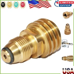 Universal Propane Adapter: Converts POL LP Tanks to New Type 1 Regulators Easily - Picture 1 of 7