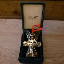 Silver Treasures By Godinger.  Xmas Bell 2000 Angel In Box
