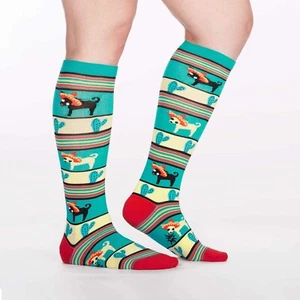 Yo Quiero Sombrero Mujer Calcetines Hasta la Rodilla Talla 9-11 Calcetín It To Me Cachorro Moda - Imagen 1 de 2