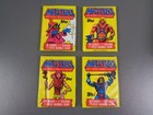 MASTERS OF THE UNIVERSE HE MAN 4 x SEALED GUM WAX PACKS BOX FRESH TOPPS 1984 NEW