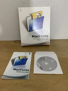 MacFonts by Macware Platform : Mac OS X - Picture 1 of 4