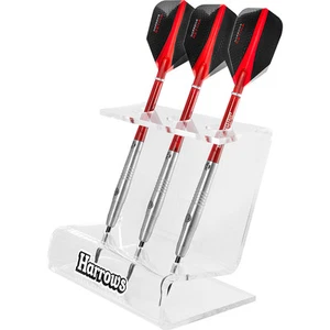 Harrows Acrylic Darts Display Stand Holds 3 Darts Angled Design - Picture 1 of 1