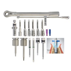 Dental Implant Bone Profiler Hiossen Torque Driver HEX 1.2 Screwdriver Multi ABT - Picture 1 of 66
