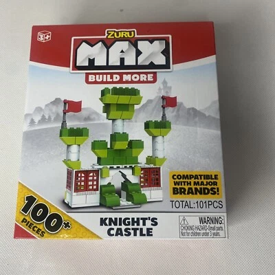 Zuru Max Build More Knights Castle 100 plus Pieces NEW Sealed Compatible - Image 1 of 4