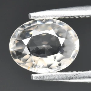 💎 Zircone giallo molto chiaro naturale ovale 0,98 ct VS - non riscaldato, pietra preziosa Tanzania - Foto 1 di 4