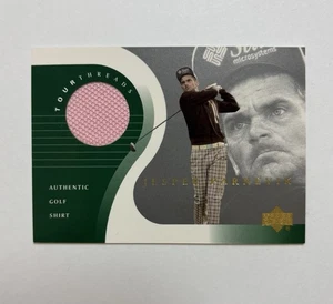 JESPER PARNEVIR 2001 UPPER DECK AUTHENTIC GOLF SHIRT TOUR THREADS #TT-JP - Bild 1 von 2