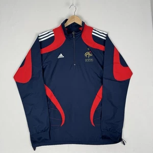 Frankreich 2007/08 Adidas Trainingsjacke Drill Track Top Formotion Vintage Blau XL - Bild 1 von 14
