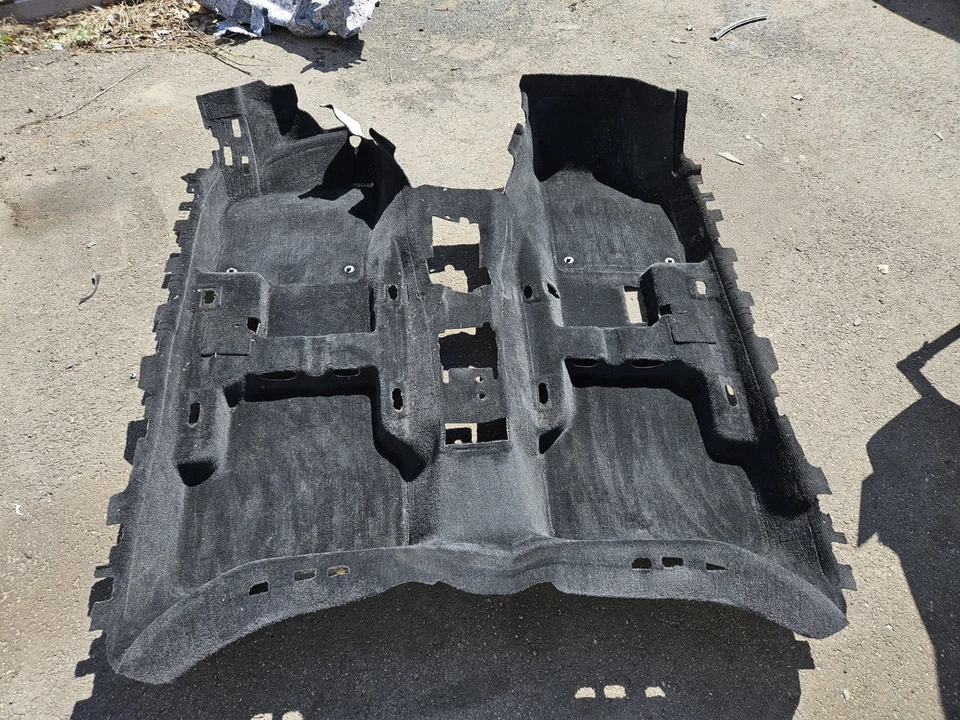 VOLKSWAGEN CC 2009-2017 CUBIERTA DE PISO COMPLETO CUBIERTA DE ALFOMBRA NEGRO OEM Foto 1 de 4