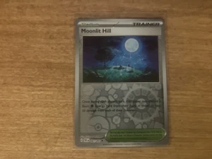 Moonlit Hill 081/091 Holo Rare Paldea Fates Pokémon Card TCG 2024 F.P. NM - Picture 1 of 2