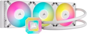 Corsair iCUE H150i ELITE CAPELLIX XT — Raffreddamento liquido CPU 360 mm, Bianco - Foto 1 di 2