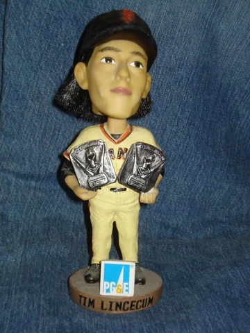 San Francisco Giants Tim Lincecum Bobble Bobblehead SGA Cover