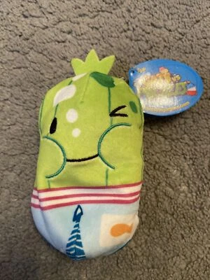 NEW Cats vs Pickles Bean Bags Plush Soft Toys - Walter