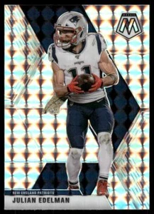 Mosaico Panini 2020 #138 Julian Edelman mosaico de plata - Imagen 1 de 2