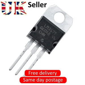 LM317T 1.2~37V @ 1.5A adjustable voltage regulator TO-220 - Picture 1 of 6