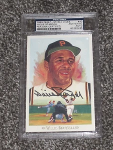 1989 Perez Steele #40 Willie Stargell PSA DNA Certified Authentic Autograph - Picture 1 of 1