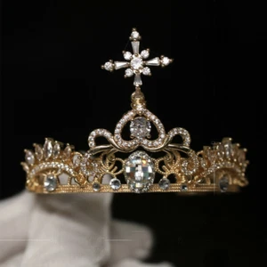 Doll Crown Tiara Headwear Hair Accessories For 1/3 1/4 BJD Doll Toy Universal - Picture 1 of 5