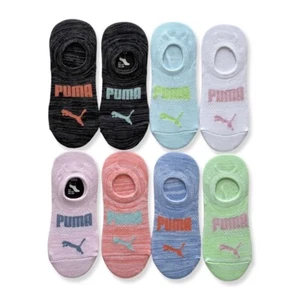 Calcetines antideslizantes Puma para mujer sin exhibición, 8 pares de zapatillas deportivas para dama - Imagen 1 de 2