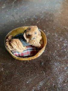 dolls house items - dog and basket - Picture 1 of 1