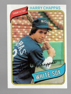 1980 Topps #347 Harry Chappas Excellent/NM