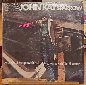 JOHN KAY AND THE SPARROW Self Titled Vinyl LP - 1969 SHRINK Vinyl VG+ - Picture 1 of 4