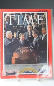 Time Magazine January 27 1961 Vol 77 #5 The Inauguration of John F. Kennedy BK - Picture 1 of 16