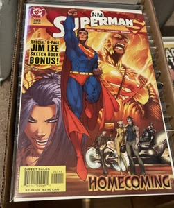 Superman #203 DC Comics 2004 "HOMECOMING" & Jim Lee Sketchbook - Picture 1 of 1