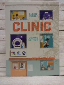 Clinic Deluxe Edition 2022 Base Game by Alban Viard Studio Games SEALED - Picture 1 of 12