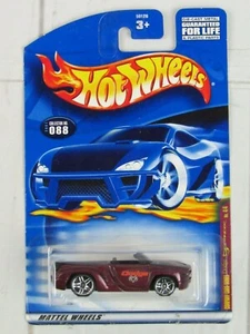 Hot Wheels 2001 #88 Company Cars Series #4/4 Dodge Sidewinder Dark Red - Picture 1 of 5