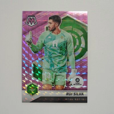 2021-22 Panini Mosaic La Liga Mosaic Purple Prizm #80 Rui Silva /49 - Image 1 of 2