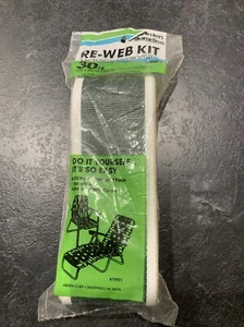 Arden Paradise Re-Web Kit 3”x30’ Polypropylene Black White New - Picture 1 of 5