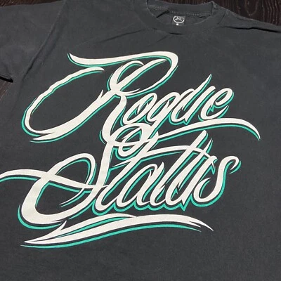 Rogue Status DTA Brand Mens Size Medium T-Shirt Tee Rob Dyrdek Travis Barker - Image 1 of 4