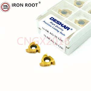 DESKAR 10P 16ER AG55 LDC Gewinde Hartmetall Einsatz CNC Drehmaschine Drehwerkzeug SER - Bild 1 von 6