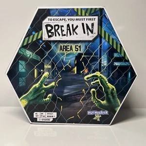 Break In: Area 51 Board Game NEW In Box NIB By Play Monster - Picture 1 of 6