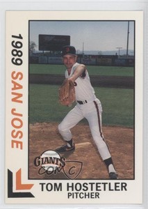 1989 Best San Jose Giants Tom Hostetler #19