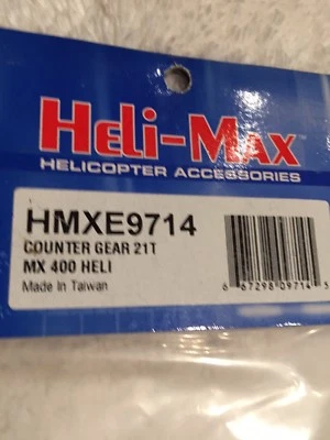 Vintage Heli-Max MX400 RC Helicopter Counter Gear 21T HMXE9714 - Image 1 of 3