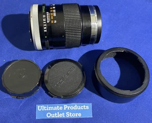 Canon 📸Lens FD 135mm 1:3.5 Telephoto Lens with Tiffen 55mm Haze 2A Filter - Picture 1 of 6