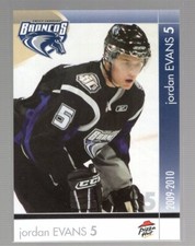 2009/10 Swift Current Broncos - JORDAN EVANS